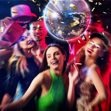 Disco Ball 20 cm – Ceiling Mount, Mirror Finish