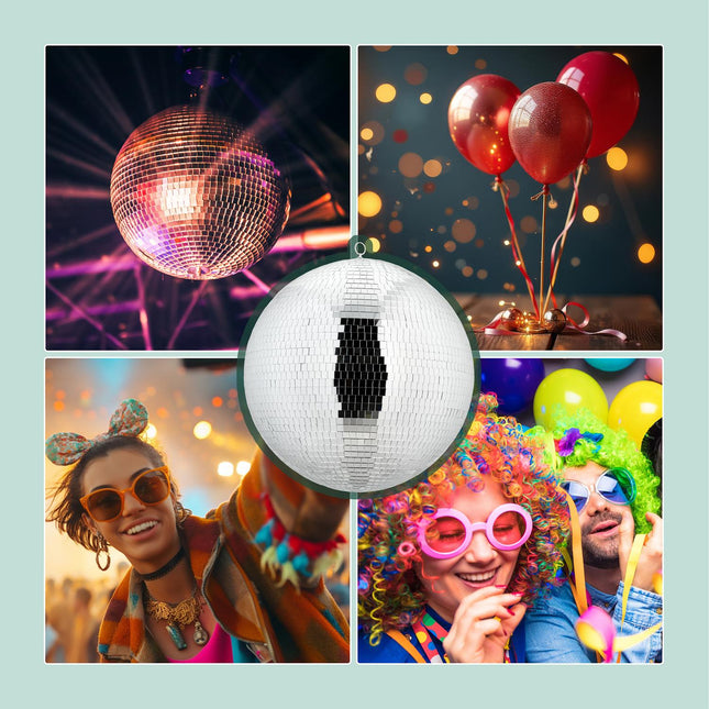 Minge Disco 50 cm - Decor de petrecere montat pe tavan