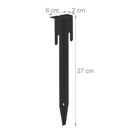 Reducere margine metal negru