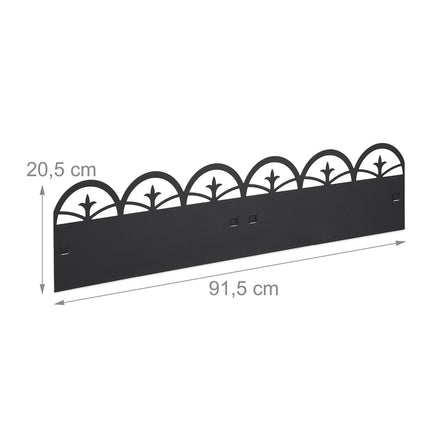 Reducere margine metal negru