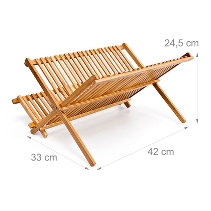 Suport pentru vase CROSS bambus 42 cm