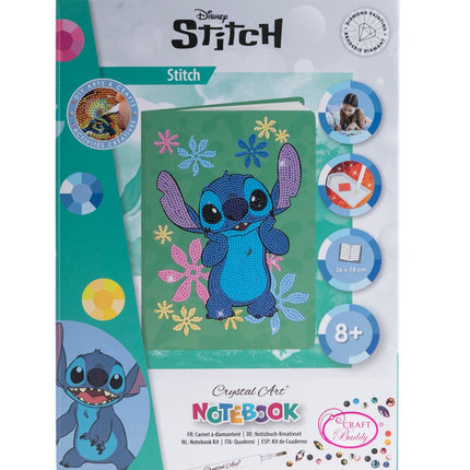 Caiet Disney Crystal Art, Stitch