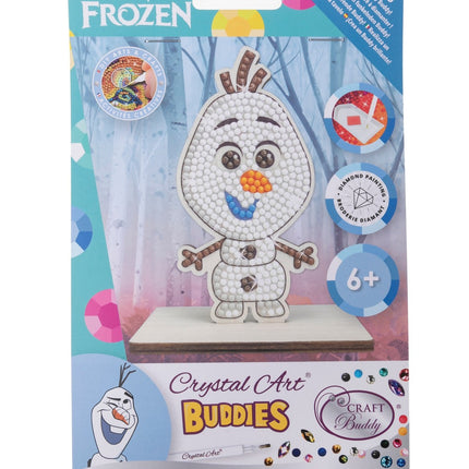 Set de artă Disney Frozen cu cristale, Olaf