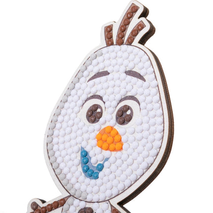 Set de artă Disney Frozen cu cristale, Olaf