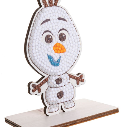 Set de artă Disney Frozen cu cristale, Olaf