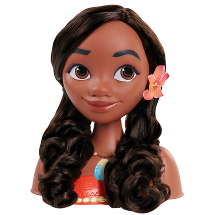 Disney Princess Moana (Vaiana) Cap de coafat cu 18 accesorii