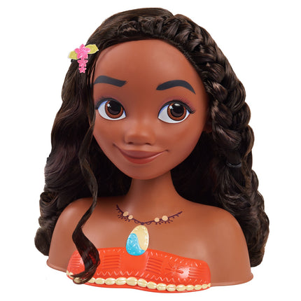 Disney Princess Moana (Vaiana) Cap de coafat cu 18 accesorii