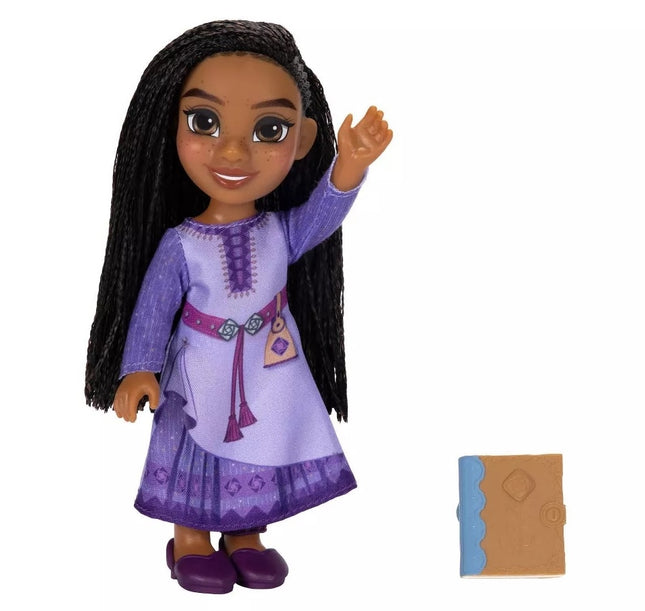 Păpușă Disney Princess Wish Asha, 16 cm