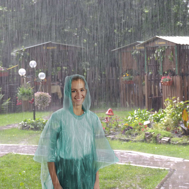Set poncho de unică folosință de 10