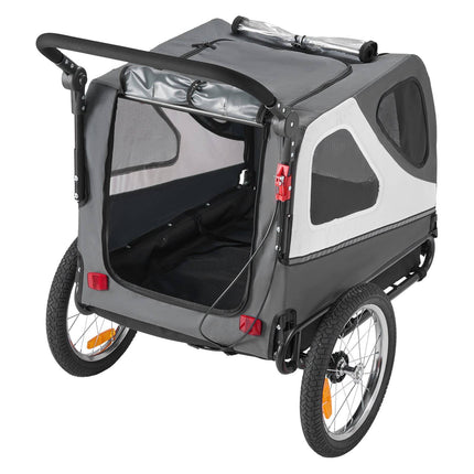 Dog Bike Trailer and Stroller, 45 kg Capacity