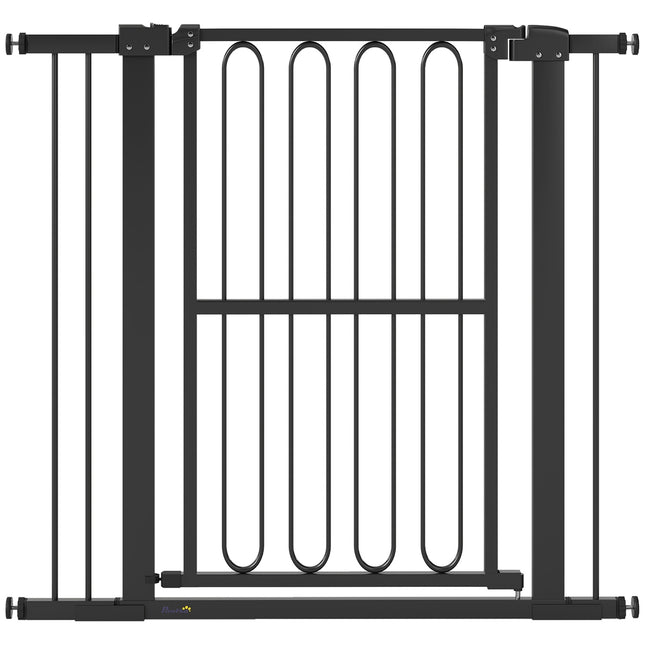 Barieră pentru câini, 76-104 cm, fără găurire, pentru scări