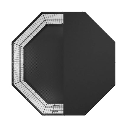 Dog Playpen, 8-Panel Foldable Metal Pen, Cover, Mat