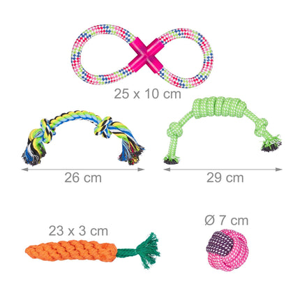 Set jucării pentru câini 10 piese