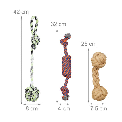 Set jucării pentru câini 5 piese