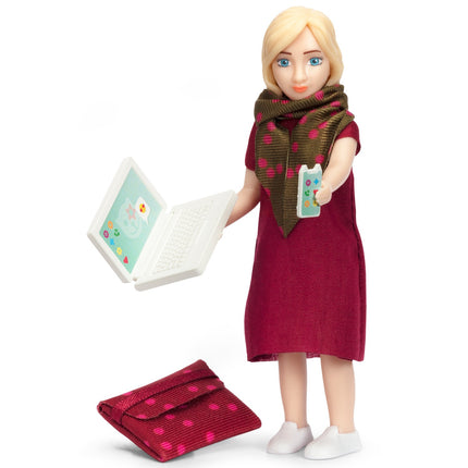 Doll with computer
