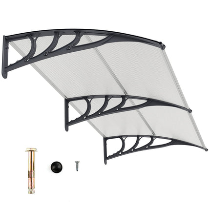 Baldachin Ușă 199x99 cm, Aluminiu, Rezistent la intemperii