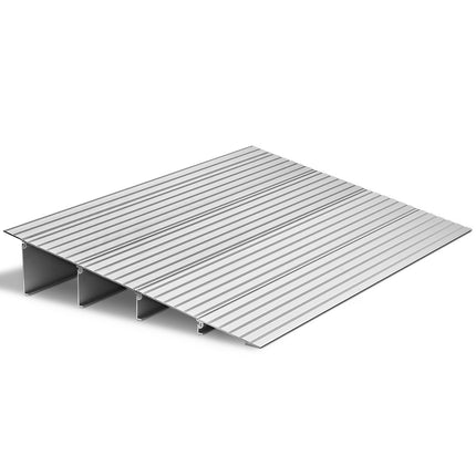 Door Threshold Ramp, 115 mm Rise, Aluminum, 800 lb