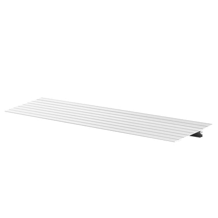 Door Threshold Ramp, 26 mm Rise, Aluminum, 800 lb