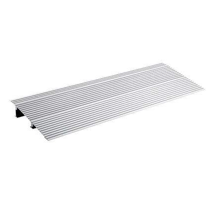 Door Threshold Ramp, 2 Inch Rise, Aluminum, 800 lb