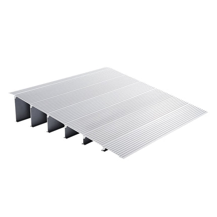 Door Threshold Ramp, Aluminum, 6 in Rise, 800 lb