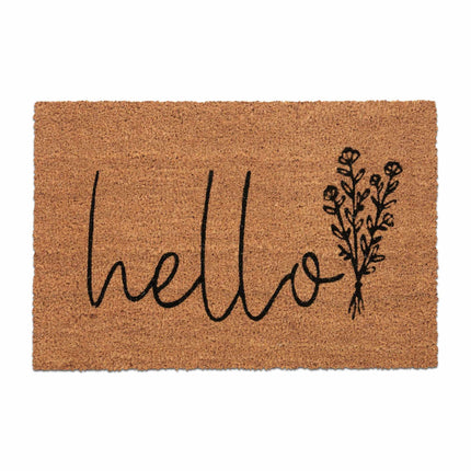 Covoraș „Hello” în nucă de cocos