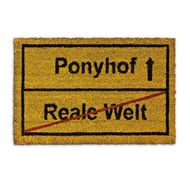 Covoraș „Pony Farm” nucă de cocos 40x60 cm