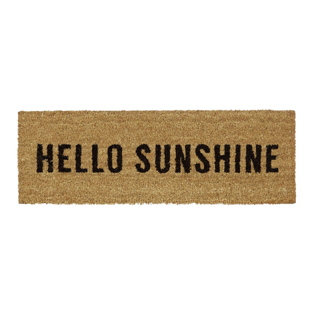 Covoraș din fibră de cocos "Hello Sunshine"