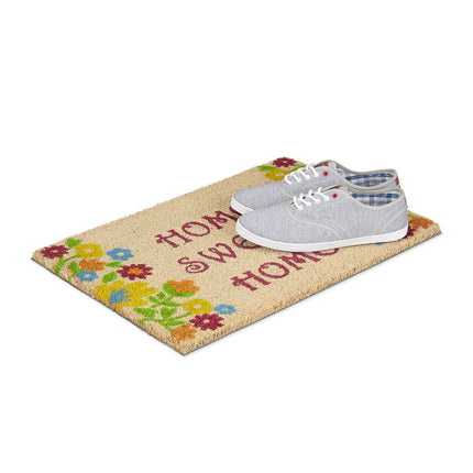 Door mat coconut fiber "Home Sweet Home"
