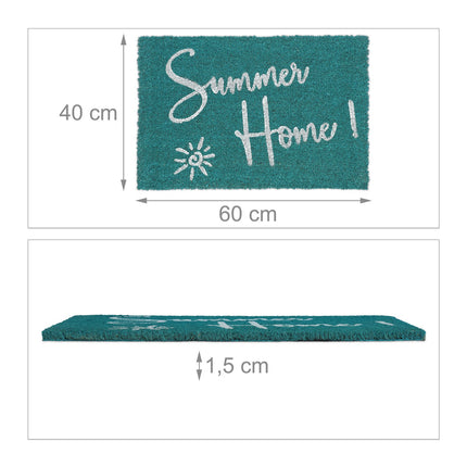 Covoraș din fibră de cocos „Summer Home”