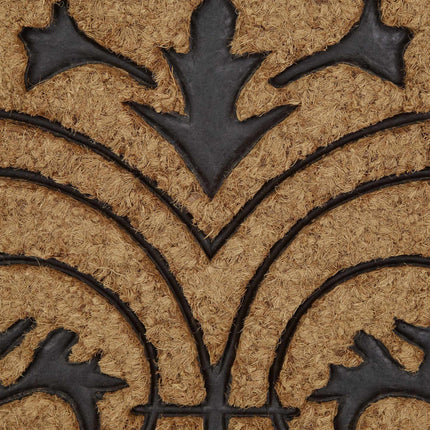 Covor nuca de cocos semicircular 60x100 cm