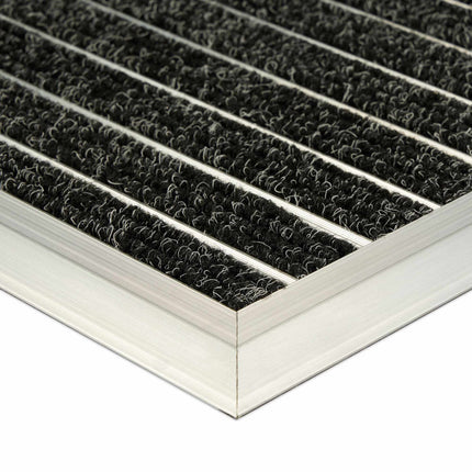 Covoraș din aluminiu negru