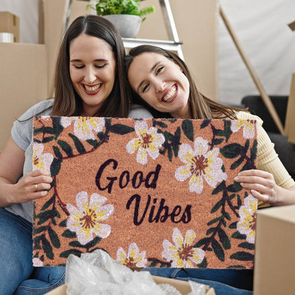 Preș din flori de cocos „Good Vibes