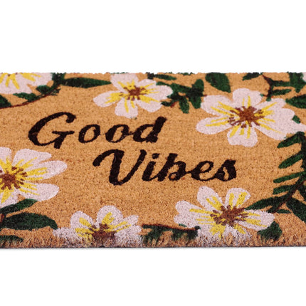 Preș din flori de cocos „Good Vibes