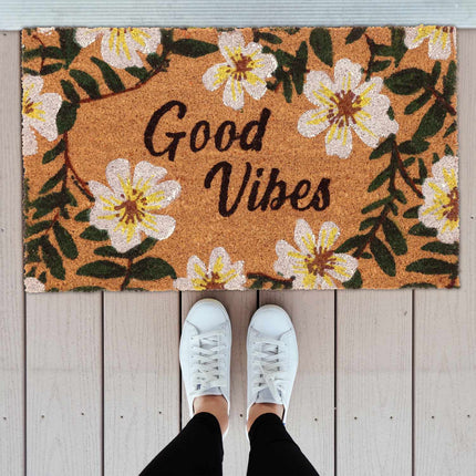Preș din flori de cocos „Good Vibes