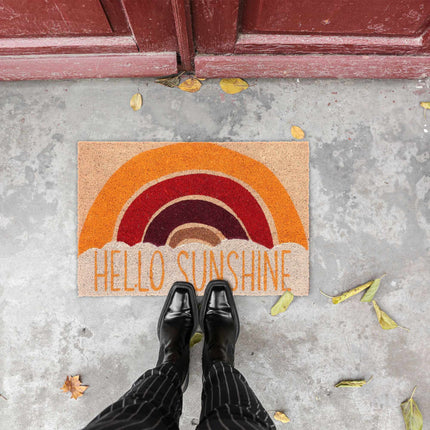 Covoraș din nucă de cocos „Hello Sunshine