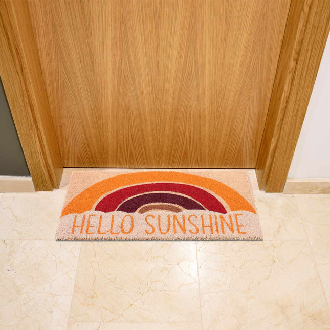 Covoraș din nucă de cocos „Hello Sunshine