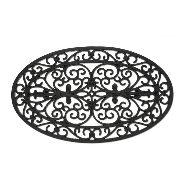 Covoraș de cauciuc ornament oval