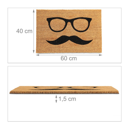 Covoraș cu nucă de cocos „Mustasch
