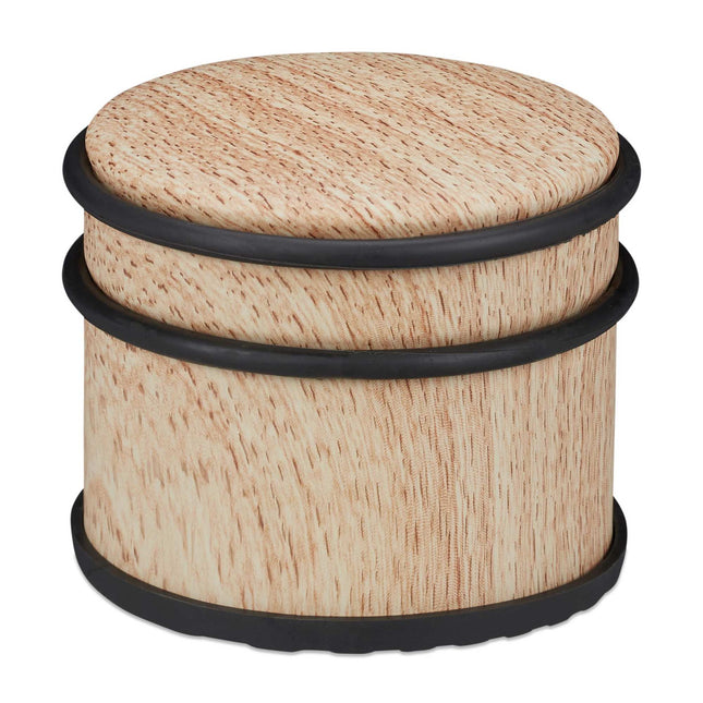 Door stop in wood look