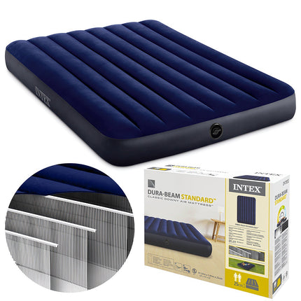Saltea dublă gonflabilă cu Fiber-Tech, 137x191x25 cm