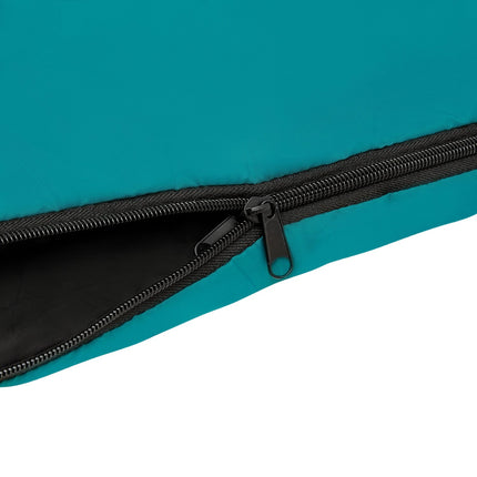 Sac de dormit dublu, albastru, ușor, compact