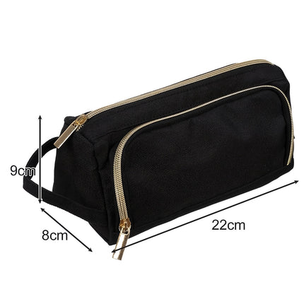 Toc dublu extensibil - negru Maaleo 24502