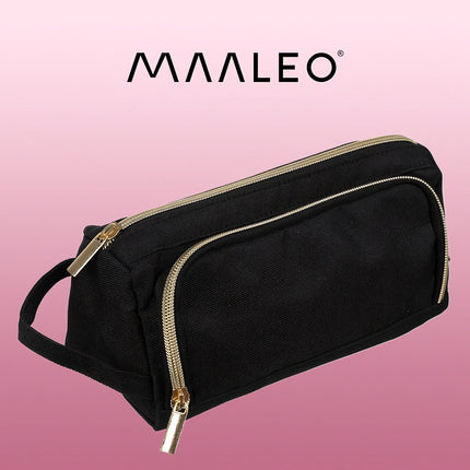 Toc dublu extensibil - negru Maaleo 24502