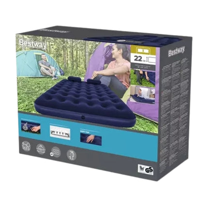 Saltea dubla cu pompa - BESTWAY 67374