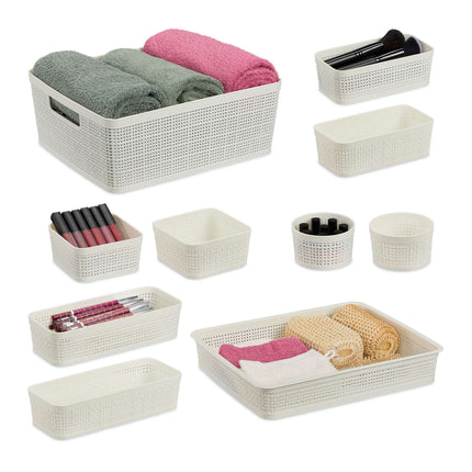 Organizator de sertare în set de 10 piese