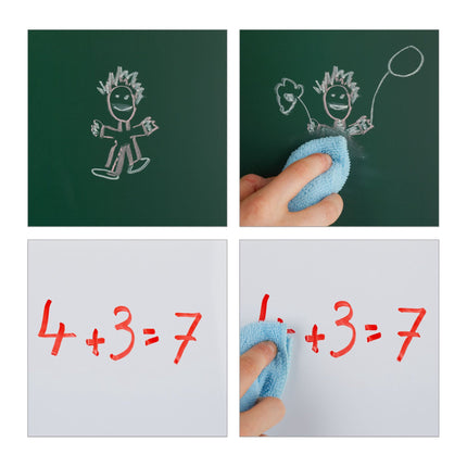 Șevalet de desen pentru copii cu tablă albă