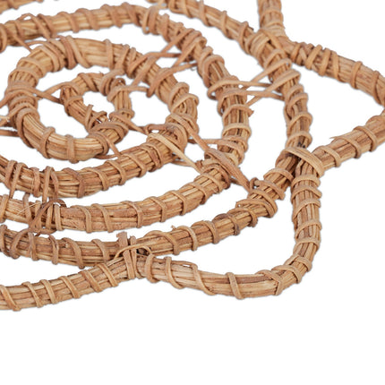 Set de suport pentru băuturi, fibră de palmier, rezistent la căldură, pachet de 4