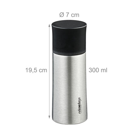Sticla de baut 300 ml din otel inoxidabil cu cana