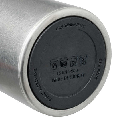 Sticla de baut 300 ml din otel inoxidabil cu cana