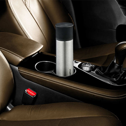 Sticla de baut din inox 400 ml cu cana